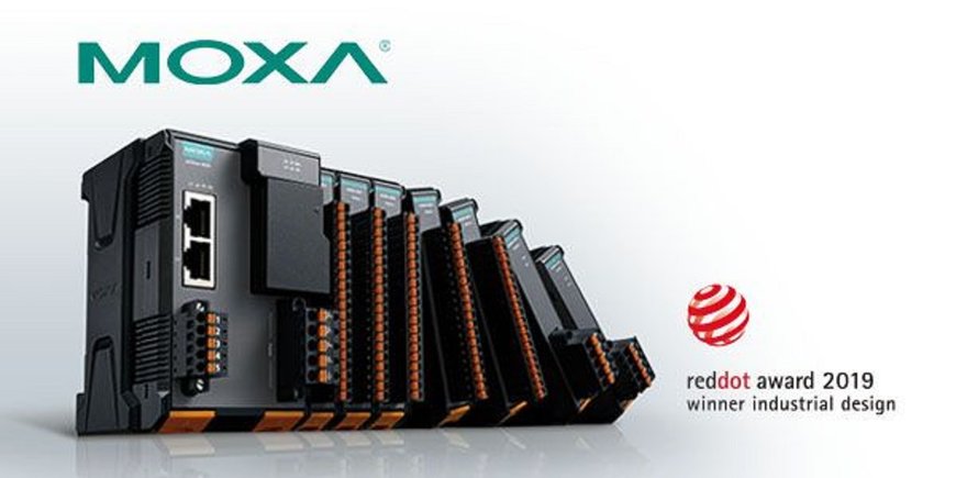 Moxa's ioThinx 4500 Series Controllers and I/Os Win the Red Dot Award: Product Design 2019